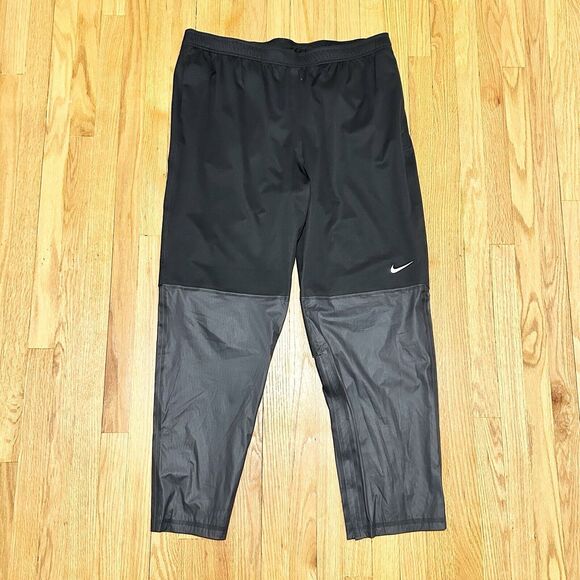 Nike Storm-FIT ADV Men’s Size 2XL Black Waterproof Loose-Fit Golf Pants - Picture 3 of 9